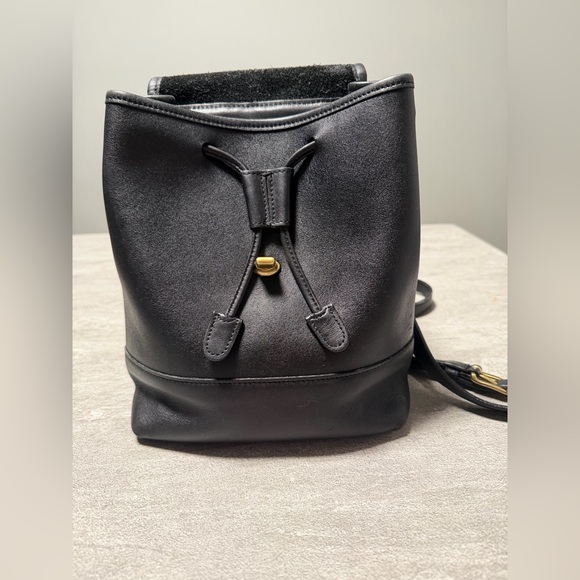 Vintage Coach Daypack Mini Daypack Backpack style #9960 Glove Tanned Leather - Picture 6 of 11